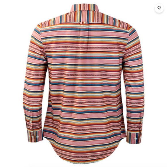 Pendleton Serape Surf Stripe Retro Inspired 60s Board Shirt Button Down - Picture 11 of 11